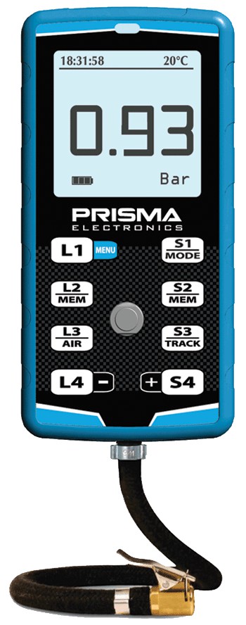 Цифровой манометр PRISMA HIPREMA 4 и IR пирометр и секурдомер на 4 дорожки