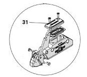 Крышка тормозного цилиндра SODI