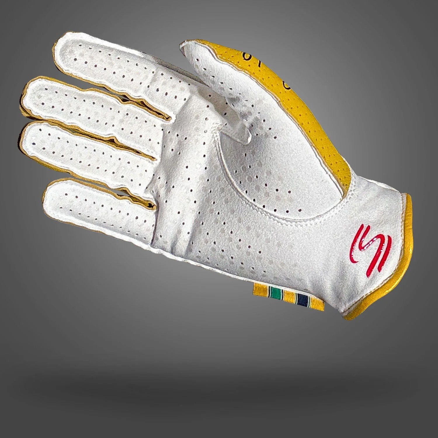 -273  AYRTON SENNA DRIVING GLOVE Yellow