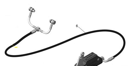 Тормозной шланг SODI FURIA (L540)