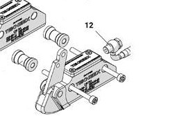 Тормозной шланг задний SODI SIGMA