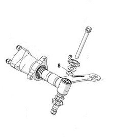 Шайба высоты кулака SODI 6 мм