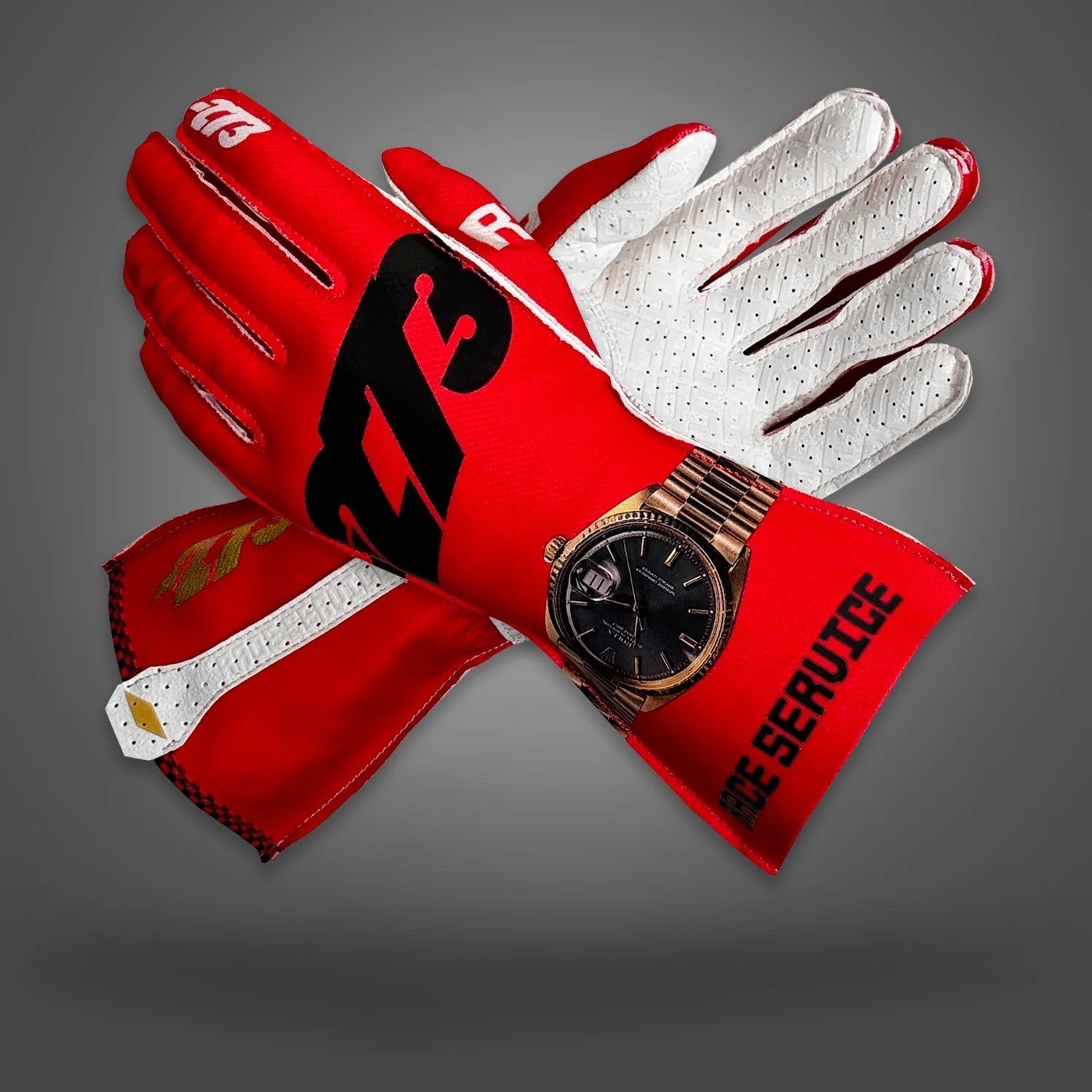 -273 RACE SERVICE FLUO RED Asymmetric