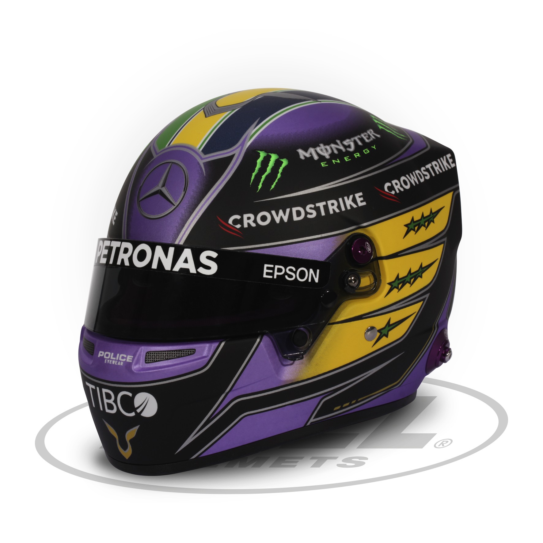 Exclusive Lewis Hamilton 2021 Brazil GP – Limited Edition (сувенир, масштаб 1:2)