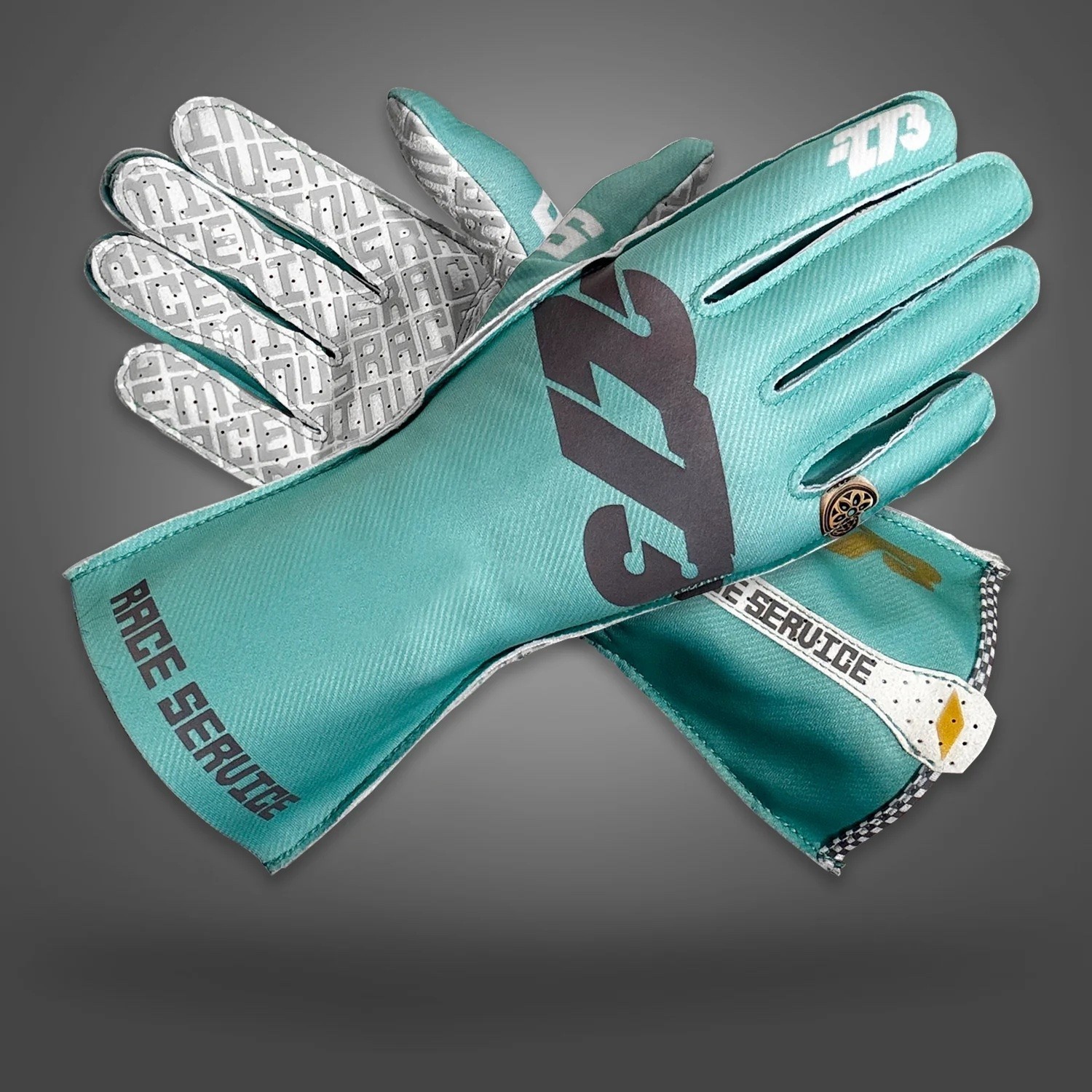 -273 RACE SERVICE AQUA / GREEN Asymmetric