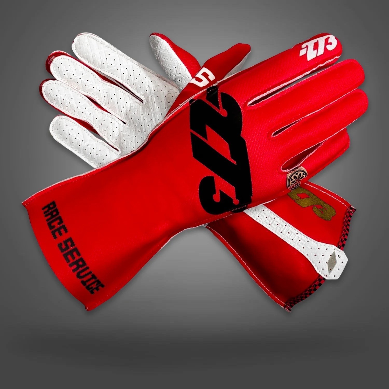 -273 RACE SERVICE FLUO RED Asymmetric