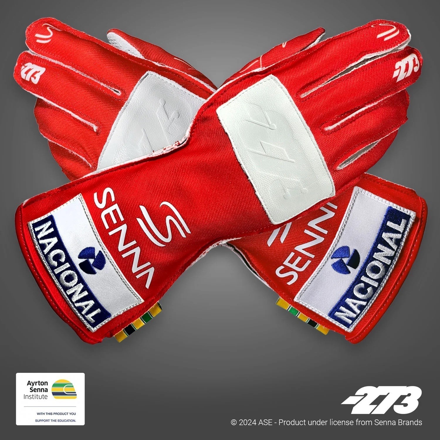 -273 AYRTON SENNA Red