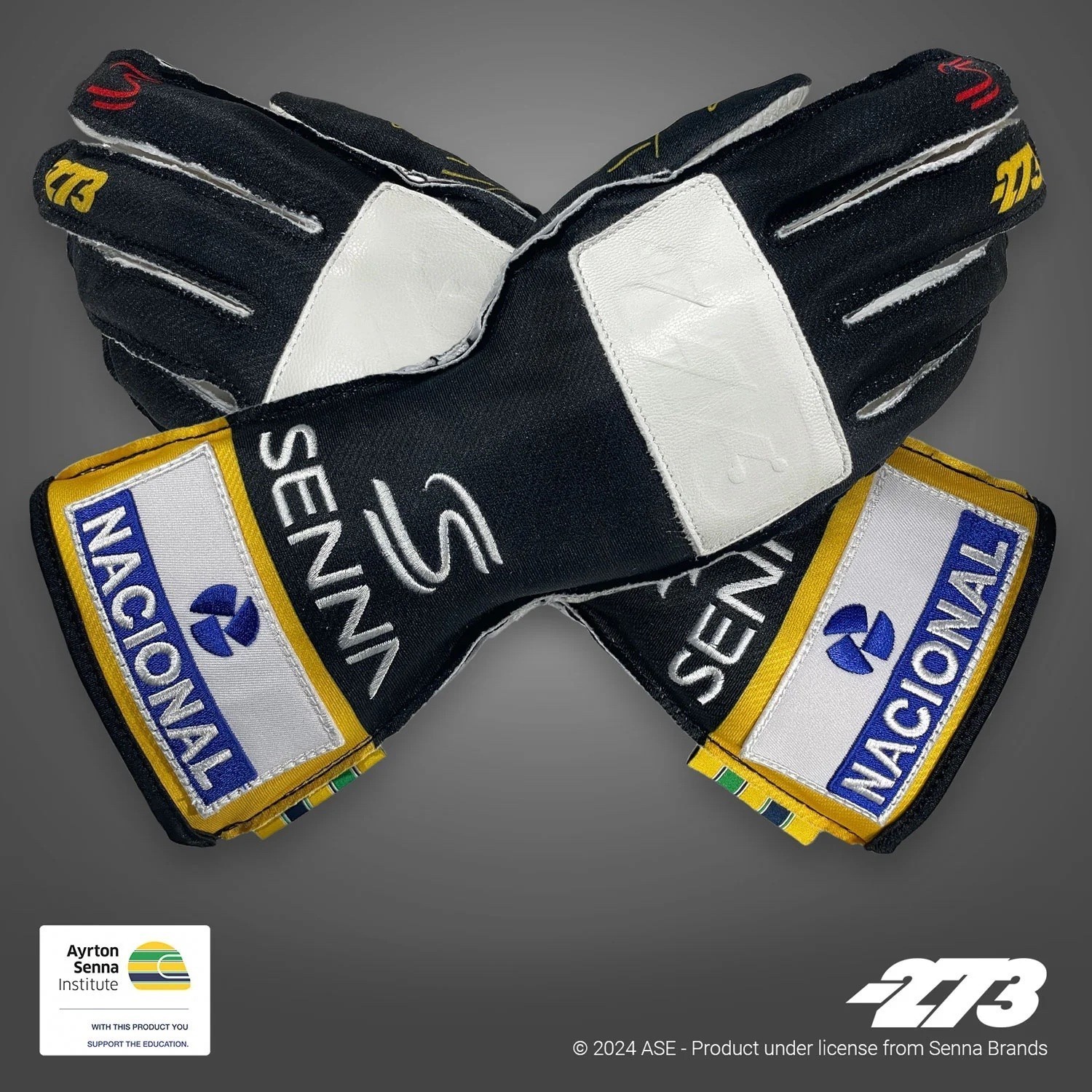 -273 AYRTON SENNA Black