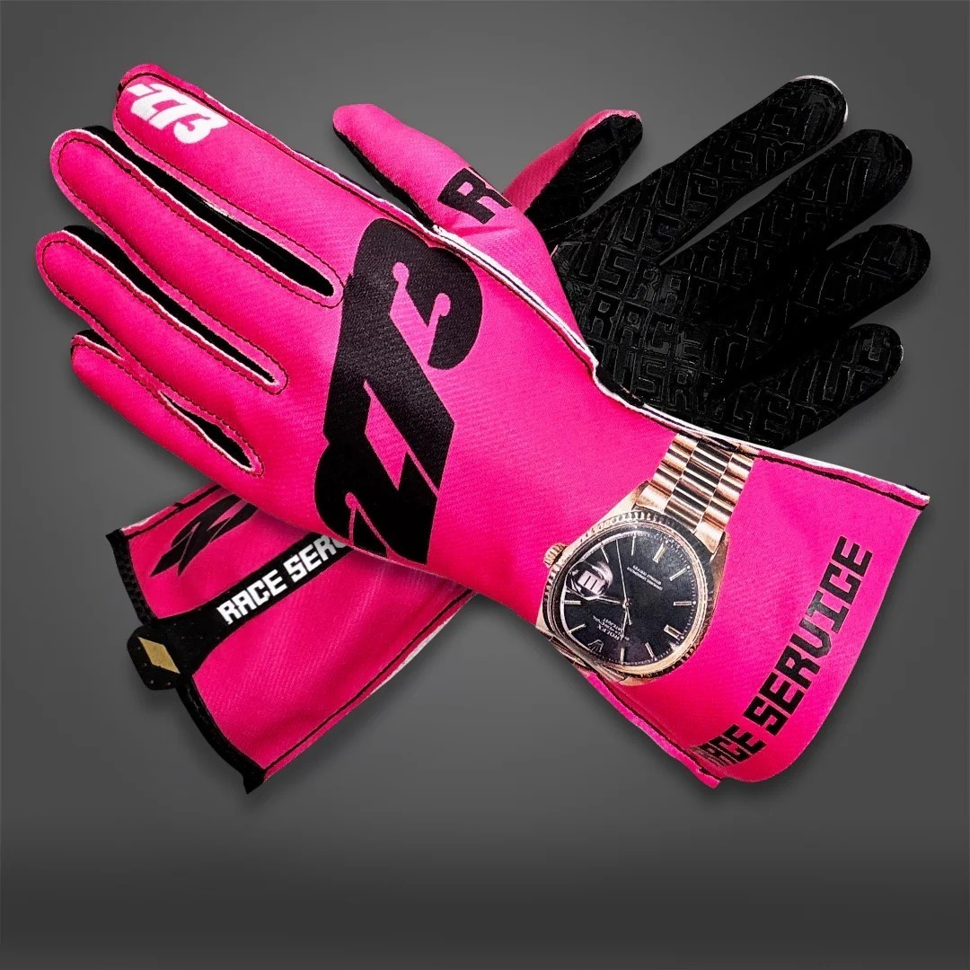-273 x RACE SERVICE HOT PINK Asymmetric